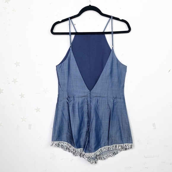 LINE & Dot blue romper - Picture 8 of 12